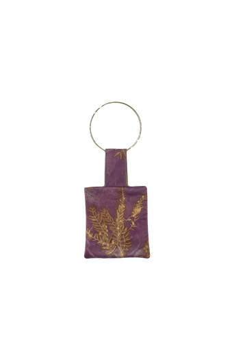Bolso de seda con aro