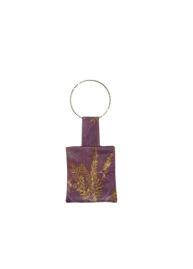 Bolso de seda con aro