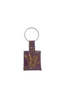 Bolso de seda con aro