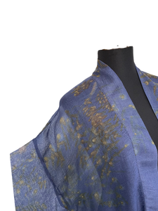 Kimono de seda y lana