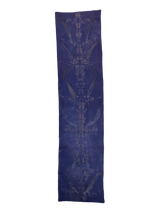 Cargar imagen en el visor de la galería, Pañuelo rectangular de seda ecoprint