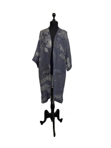 Kimono largo lino